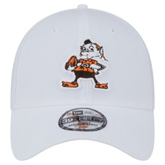 Cleveland Browns New Era Throwback 39THIRTY Flex Hat - White Hats