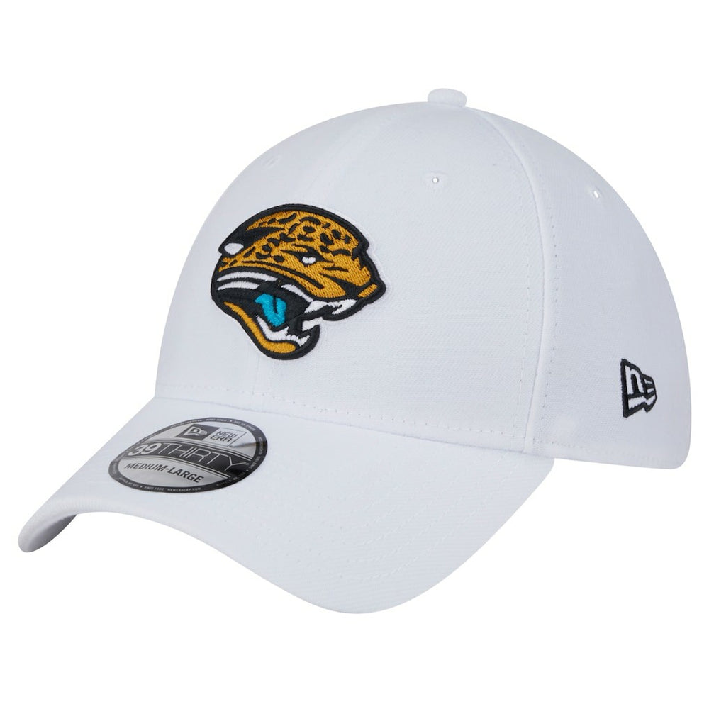 Jacksonville Jaguars New Era Throwback 39THIRTY Flex Hat - White Hats