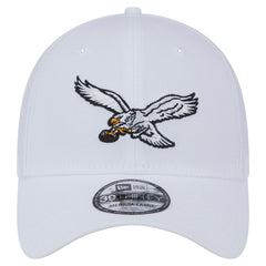 Philadelphia Eagles New Era Throwback 39THIRTY Flex Hat - White Hats