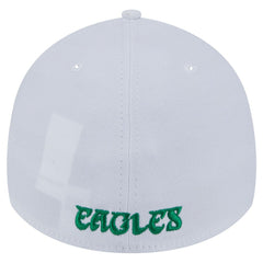 Philadelphia Eagles New Era Throwback 39THIRTY Flex Hat - White Hats