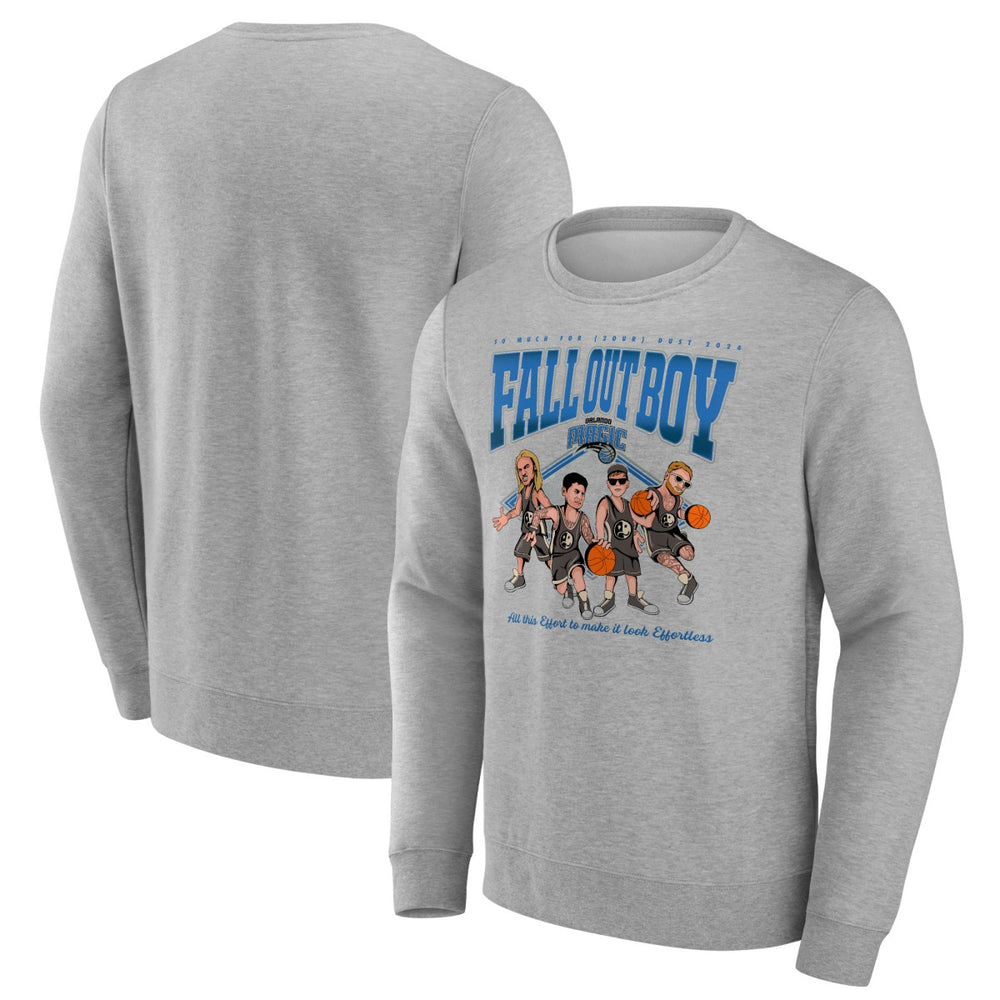 Fall Out Boy x Orlando Magic So Much For (2our) Dust Fleece Pullover Sweatshirt Gray - Fanatics