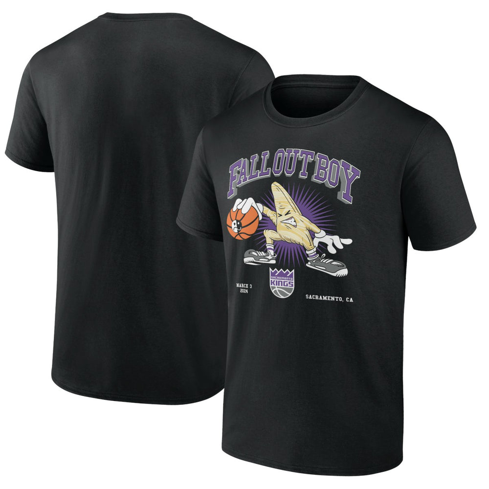 Fall Out Boy x Sacramento Kings So Much For (2our) Dust T-Shirt Black - Fanatics
