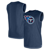 Tennessee Titans New Era Tank Top - Navy Tops