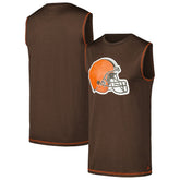 Cleveland Browns New Era Tank Top - Brown Tops
