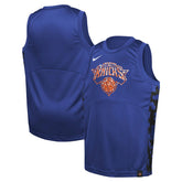 New York Knicks Youth Courtside Starting Five Team Jersey Blue - Nike