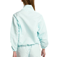 Chicago Cubs Lusso Women's Parker Half-Zip Jacket - Light Blue Jackets