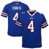 James Cook III Buffalo Bills Youth Game Jersey - Royal Jerseys