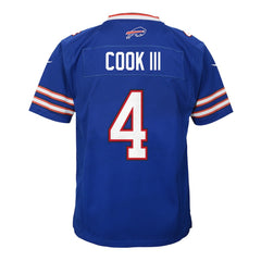 James Cook III Buffalo Bills Youth Game Jersey - Royal Jerseys