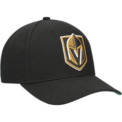 Vegas Golden Knights Mitchell & Ness Team Ground Pro Adjustable Hat - Black | US 201148376