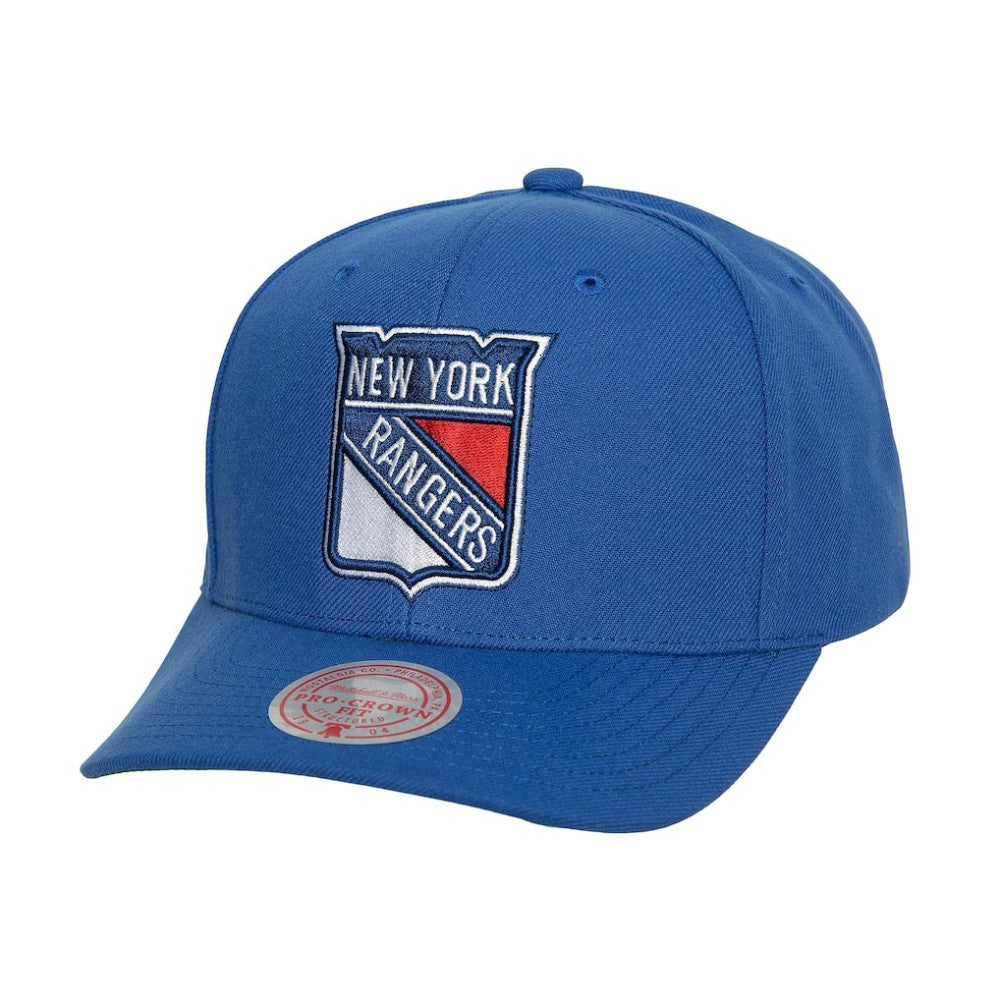 New York Rangers Mitchell & Ness Team Ground Pro Adjustable Hat - Blue | US 201148387