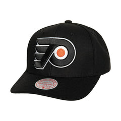 Philadelphia Flyers Mitchell & Ness Team Ground Pro Adjustable Hat - Black | US 201148389