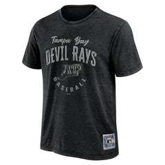 Tampa Bay Rays Darius Rucker Collection by Fanatics Cooperstown Collection Washed T-Shirt - Black T-shirts