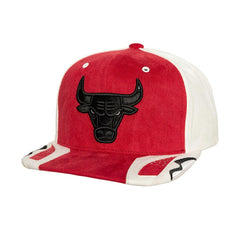 Chicago Bulls Day 6 Snapback Hat White/Red - Mitchell & Ness
