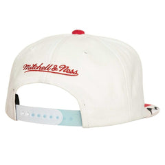 Chicago Bulls Day 6 Snapback Hat White/Red - Mitchell & Ness