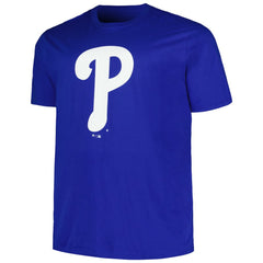 Philadelphia Phillies Profile Big & Tall #1 Dad T-Shirt - Royal T-shirts