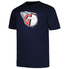 Cleveland Guardians Profile Big & Tall #1 Dad T-Shirt - Navy T-shirts