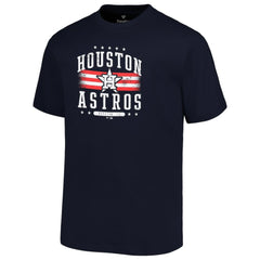 Houston Astros Profile Big & Tall Americana T-Shirt - Navy T-shirts