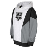 Los Angeles Kings Youth Champion League Fleece Pullover Hoodie - Ash/Black | US 201156896