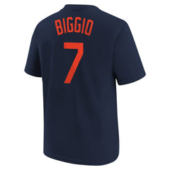 Craig Biggio Houston Astros Nike Youth Cooperstown Collection Name & Number T-Shirt - Navy T-shirts