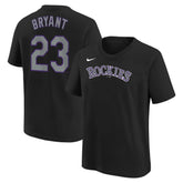 Kris Bryant Colorado Rockies Nike Youth Name & Number T-Shirt - Black T-shirts