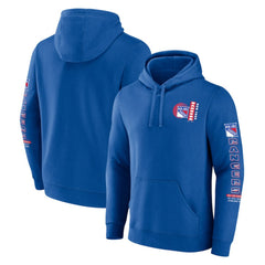 New York Rangers Fanatics Revolution Pullover Hoodie - Blue | US 201158984