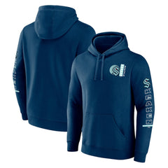 Seattle Kraken Fanatics Revolution Pullover Hoodie - Deep Sea Blue | US 201158993