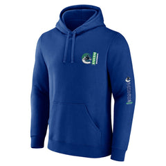 Vancouver Canucks Fanatics Revolution Pullover Hoodie - Blue | US 201158994