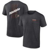 Philadelphia Flyers Fanatics Backbone T-Shirt - Heather Charcoal | US 201159011