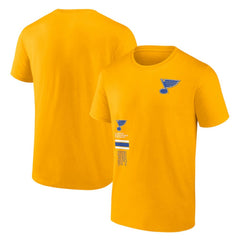 St. Louis Blues Fanatics Represent T-Shirt - Gold | US 201159051