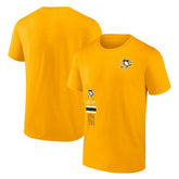 Pittsburgh Penguins Fanatics Represent T-Shirt - Gold | US 201159055