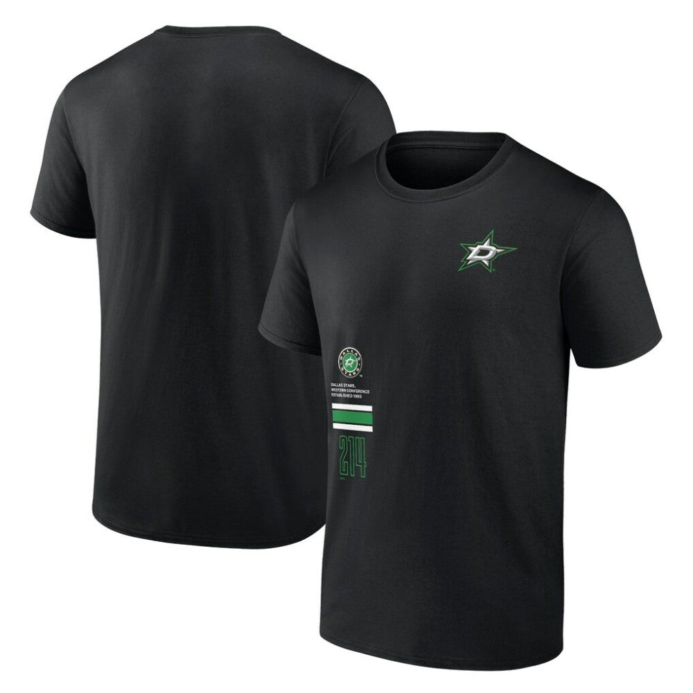 Dallas Stars Fanatics Represent T-Shirt - Black | US 201159061