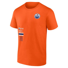 Edmonton Oilers Fanatics Represent T-Shirt - Orange | US 201159065