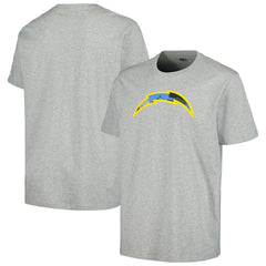 Los Angeles Chargers New Era Camo Logo T-Shirt - Gray T-shirts