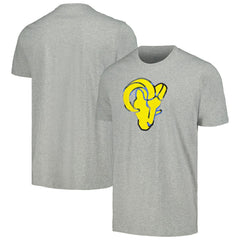 Los Angeles Rams New Era Camo Logo T-Shirt - Gray T-shirts