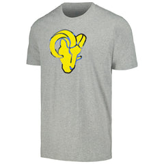 Los Angeles Rams New Era Camo Logo T-Shirt - Gray T-shirts