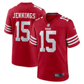 Jauan Jennings San Francisco 49ers Game Jersey - Scarlet Jerseys