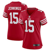 Jauan Jennings San Francisco 49ers Women's Game Jersey - Scarlet Jerseys