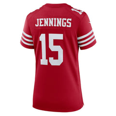 Jauan Jennings San Francisco 49ers Women's Game Jersey - Scarlet Jerseys