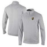 Vegas Golden Knights Columbia Wickham Hills Omni-Wick Quarter-Zip Jacket - Gray | US 201165223