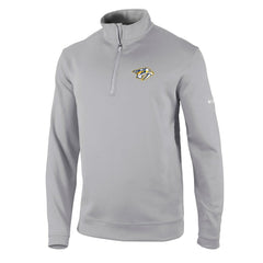 Nashville Predators Columbia Wickham Hills Omni-Wick Quarter-Zip Jacket - Gray | US 201165226