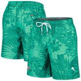 New York Jets Santiago Palms Board Shorts - Green Shorts