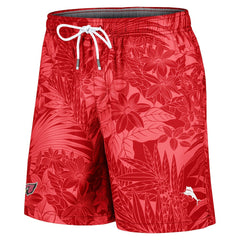 Arizona Cardinals Santiago Palms Board Shorts - Cardinal Shorts