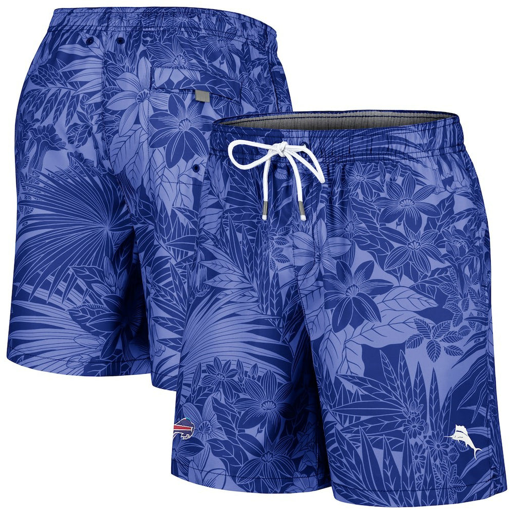 Buffalo Bills Santiago Palms Board Shorts - Royal Shorts