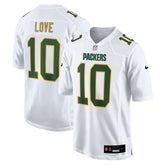 Jordan Love Green Bay Packers Fashion Game Jersey - White Jerseys