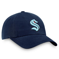 Seattle Kraken Fanatics Core Primary Logo Adjustable Hat - Deep Sea Blue | US 201167329