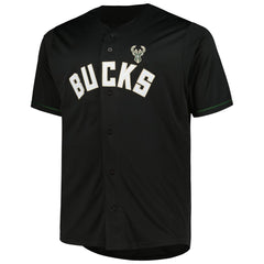 Milwaukee Bucks Profile Big & Tall Pop Jersey Black