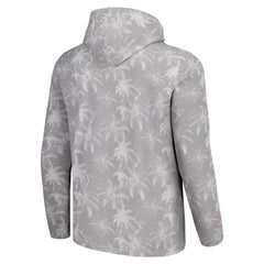 St. Louis Cardinals Tommy Bahama Palm Frenzy Hoodie Long Sleeve T-Shirt - Gray Hoodies