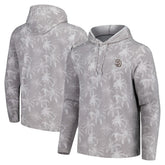 San Diego Padres Tommy Bahama Palm Frenzy Hoodie Long Sleeve T-Shirt - Gray Hoodies