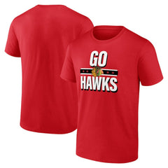 Chicago Blackhawks Fanatics Local T-Shirt - Red | US 201170332
