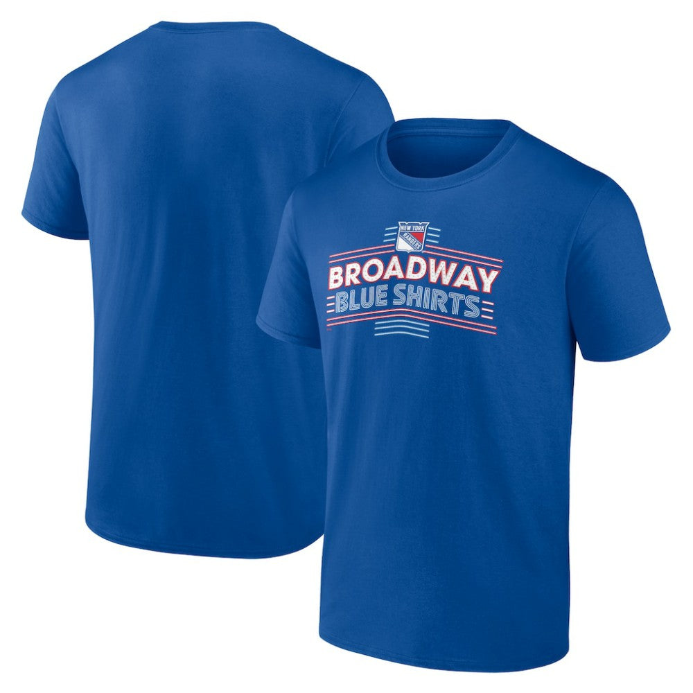 New York Rangers Fanatics Local Domain T-Shirt - Blue | US 201170338